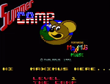 Summer Camp screen shot title